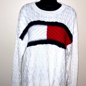 NWT Tommy Hilfiger Cable Knit Sweater Size Medium